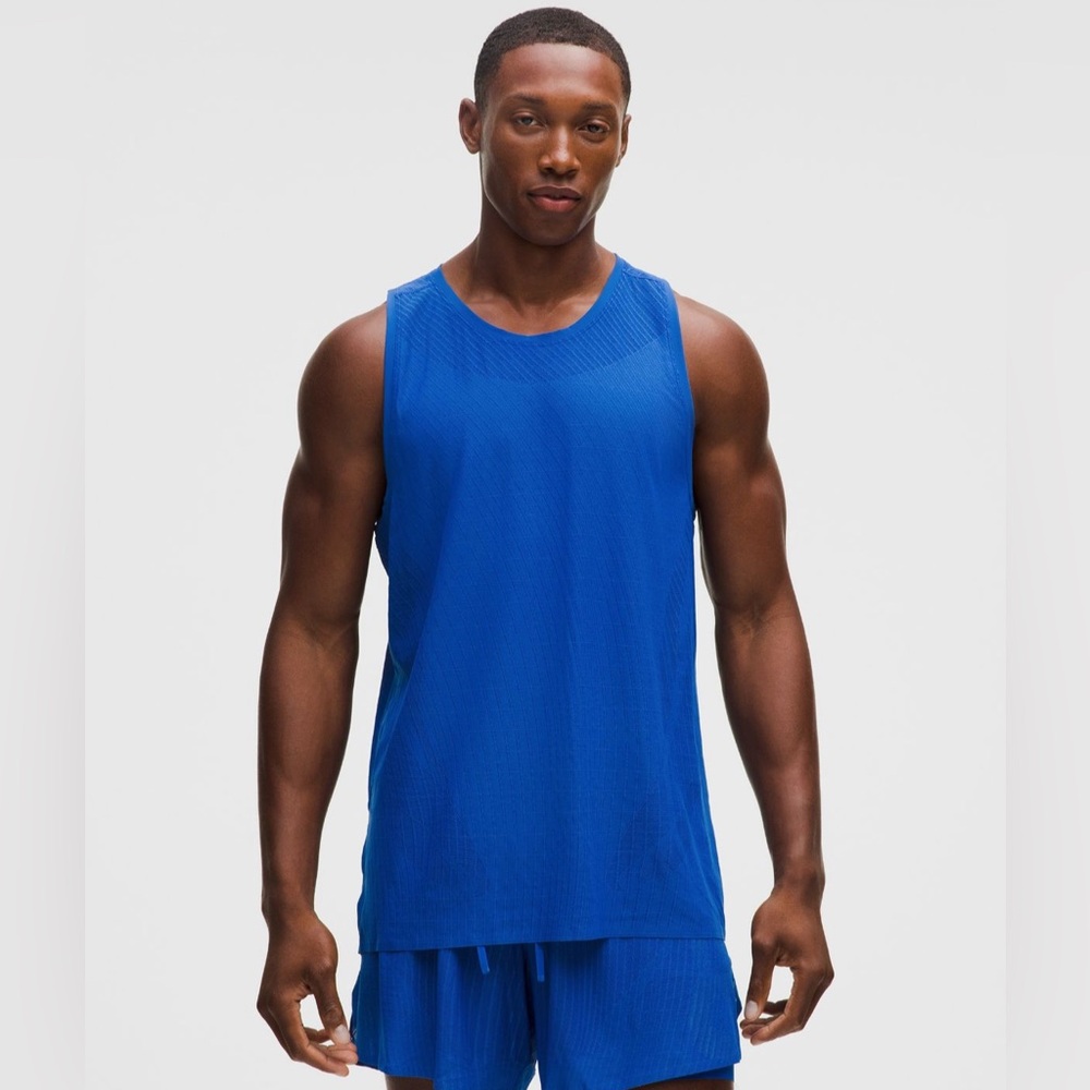 LAST RESTOCK* Lululemon Men’s “Fast and Free” Airflow Running Tank Top (M)